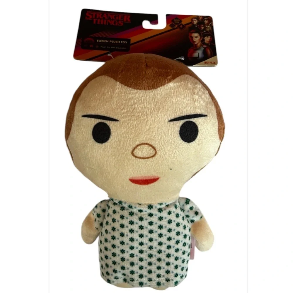 NWT Stranger Things Eleven plush Dog Toy